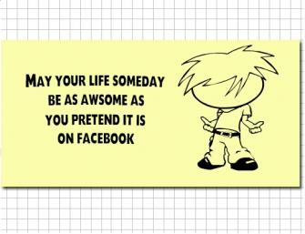 May your Life Someday be Awsome – Sticker Design | Stickerpunk.com